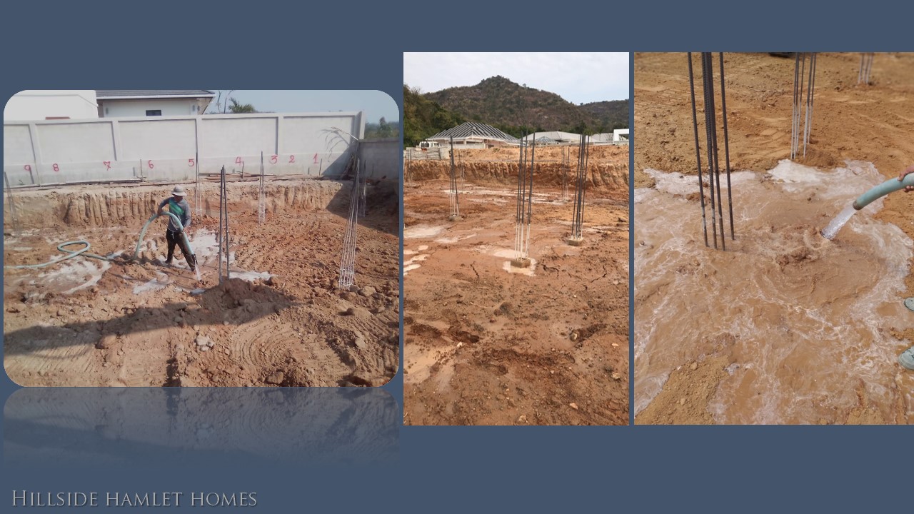 Construction of Hillside Hamlet Homes 9