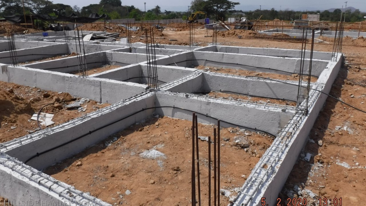 Construction of Hillside Hamlet Homes 9