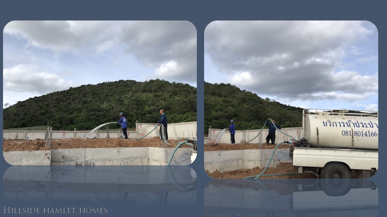 Construction of Hillside Hamlet Homes 9