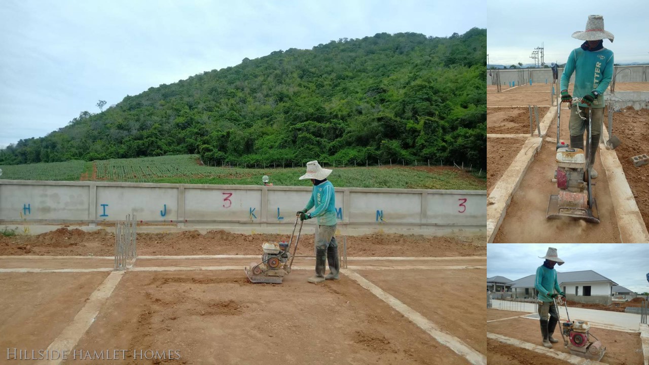 Construction of Hillside Hamlet Homes 9