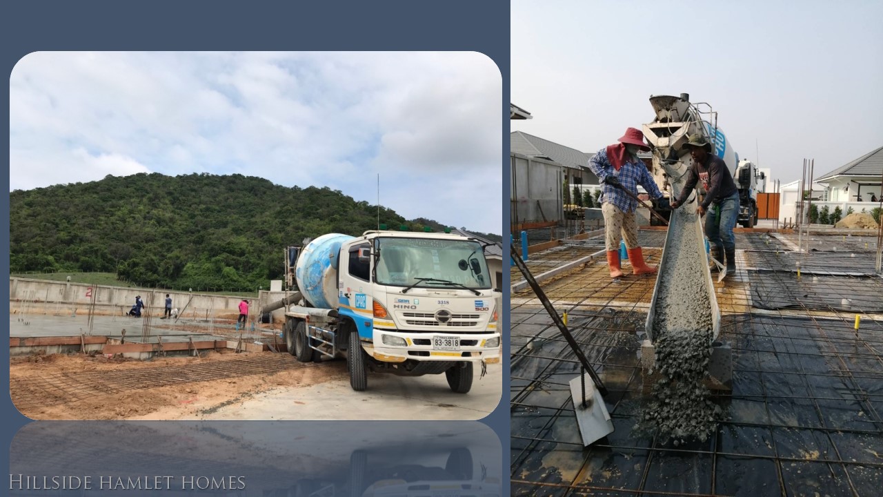 Construction of Hillside Hamlet Homes 9