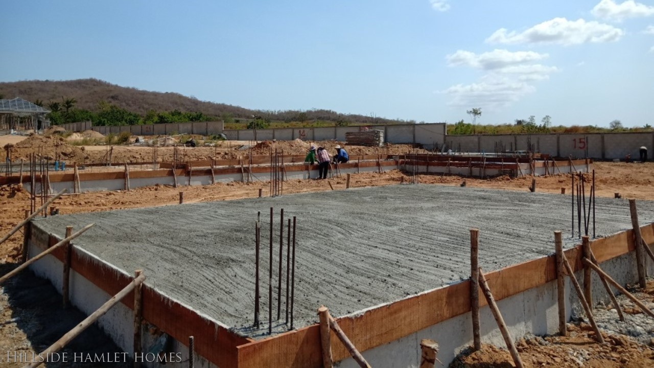 Construction of Hillside Hamlet Homes 9