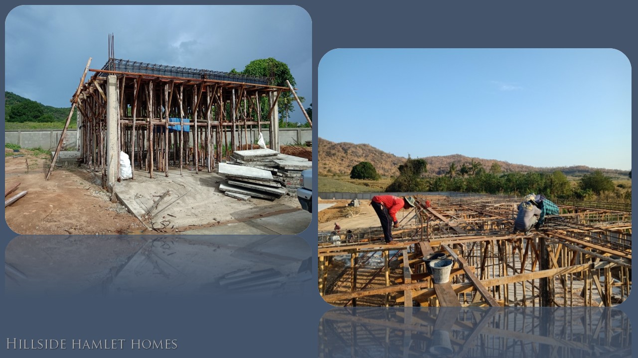 Construction of Hillside Hamlet Homes 9