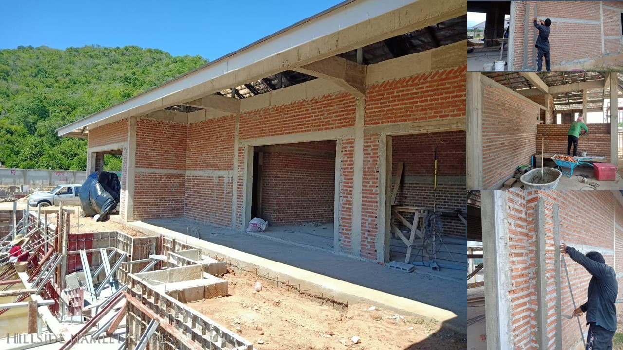 Construction of Hillside Hamlet Homes 9