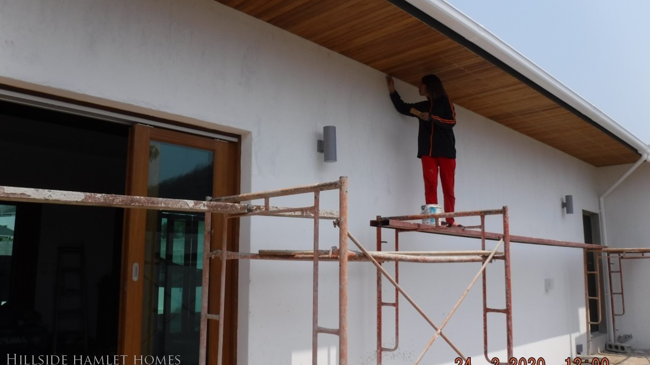 Construction of Hillside Hamlet Homes 9