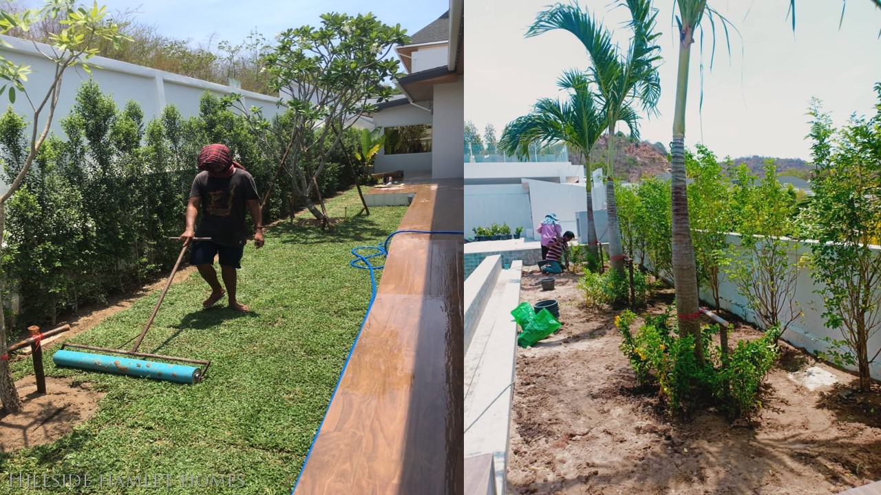 Construction of Hillside Hamlet Homes 9